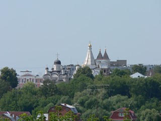 Серпухов, Владычный монастырь в Серпухове прекрасно виден от Высоцкого.
