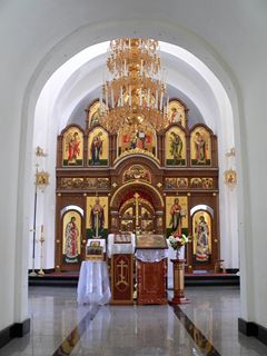 Чеховский район, Крюково, Иконостас церкви Николая Чудотворца