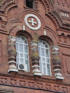 Казанский Колычевский женский монастырь. Оформление колокольни