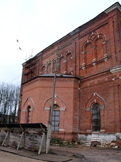 Казанский Колычевский женский монастырь. Восстановленная алтарная часть Казанского собора.
