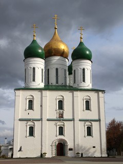 Коломна, Успенский собор Коломенского кремля считается памятником Куликовского триумфа.