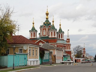 Коломна, Крестовоздвиженский собор Брусенского монастыря.