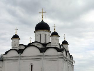 Серпухов, Владычный женский монастырь, Введенский собор, купола