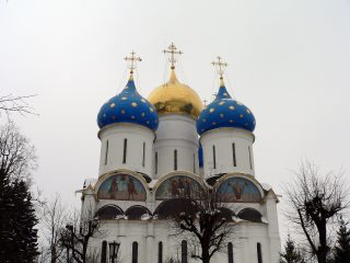 Свято-Троицкая Сергиева Лавра, Успенский собор, купола