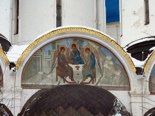 Свято-Троицкая Сергиева Лавра, Успенский собор, Икона Святой Троицы