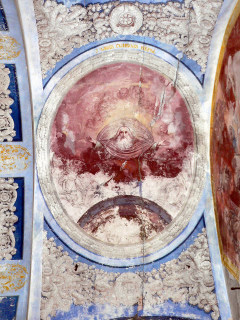 Переславль-Залесский, Феодоровский женский монастырь. Фрески на сводах Феодоровского собора