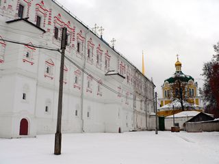 Рязань, Рязанский Кремль, Дворец Олега, южный фасад