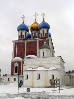 Рязань, Рязанский Кремль, Архангельский собор и Успенский собор
