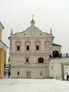 Рязань, Рязанский Кремль, Дворец Олега, западный фасад