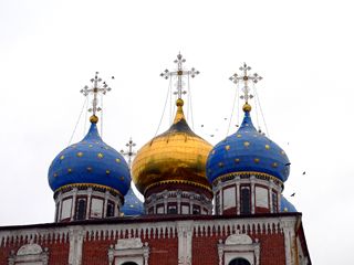 Рязань, Рязанский кремль, Купола Успенского собора