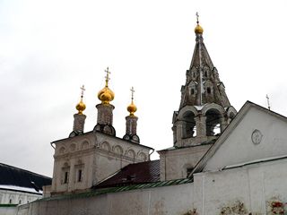 Рязань, Купола Богоявленской церкви Спасо-Преображенского мужского монастыря
