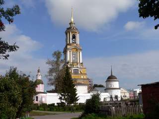Суздаль, Ризоположенский женский монастырь, Преподобенская колокольня, самая высокая колокольня