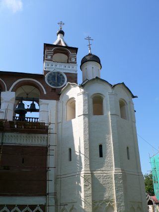 Суздаль, Спасо-Евфимиев мужской монастырь, звонница, церковь Рождества Иоанна Предтечи