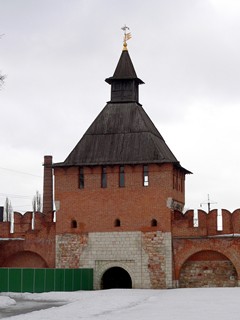 Тула, Башня Водяных ворот Тульского кремля.