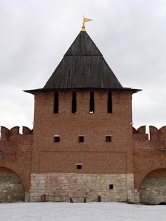 Тула, Тульский кремль, башня Ивановских ворот.