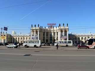 Воронеж, железнодорожный вокзал.