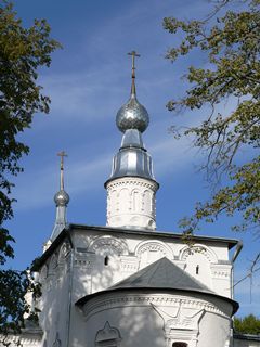 Николо-Улейминский монастырь, Введенская церковь с трапезной.