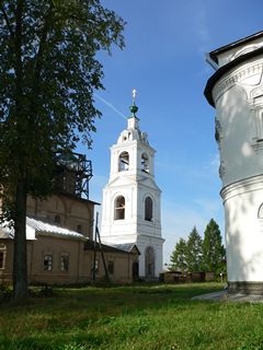 Колокольня Николо-Улейминского монастыря.