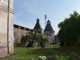Борисоглебский, Борисо-Глебский монастырь. Угловая Северо-Восточная башня Борисоглебского монастыря.