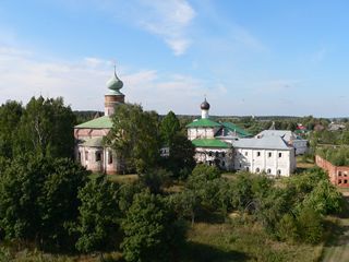 Борисоглебский, Борисо-Глебский монастырь. Собор Бориса и Глеба и Благовещенская церковь.