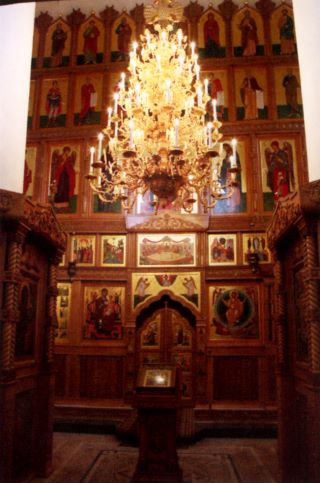 Интерьер Вознесенского собора