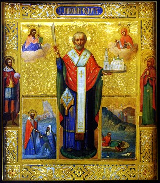 Николо-Пешношский монастырь. Икона свт. Николая Чудотворца