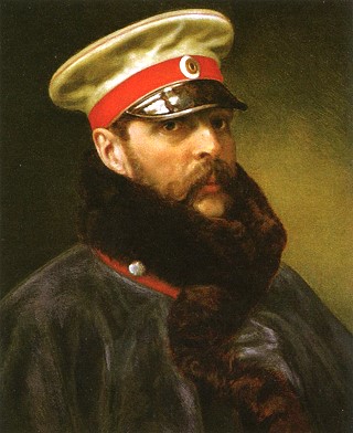 Неизвестный художник. Портрет императора Александра II. Холст, масло. 1880-е годы.
