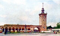 Вокзал в Симферополе. 1960-е годы