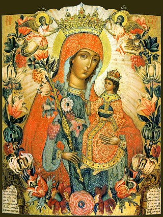 Благоуханный Цвет икона Божией Матери. Галерея икон Щигры.