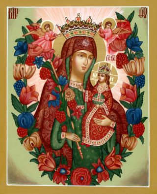 Неувядаемый Цвет икона Божией Матери. Галерея икон Щигры.