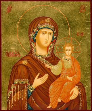 Одигитрия икона Божией Матери. Галерея икон Щигры.