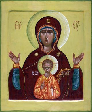 Оранта икона Божией Матери. Галерея икон Щигры.