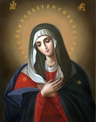 Радуйся Невесто Неневестна икона Божией Матери. Галерея икон Щигры.