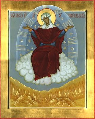 «Спорительница хлебов» икона Божией Матери. Галерея икон Щигры.