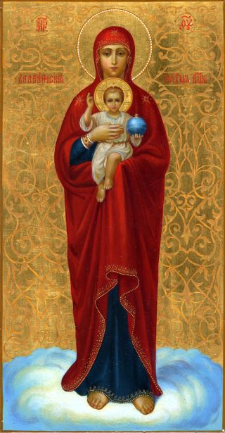 Валаамская икона Божией Матери. Галерея икон Щигры.