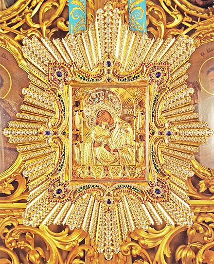 Свято-Успенская Почаевская Лавра. Почаевская Чудотворная икона Божией Матери.
