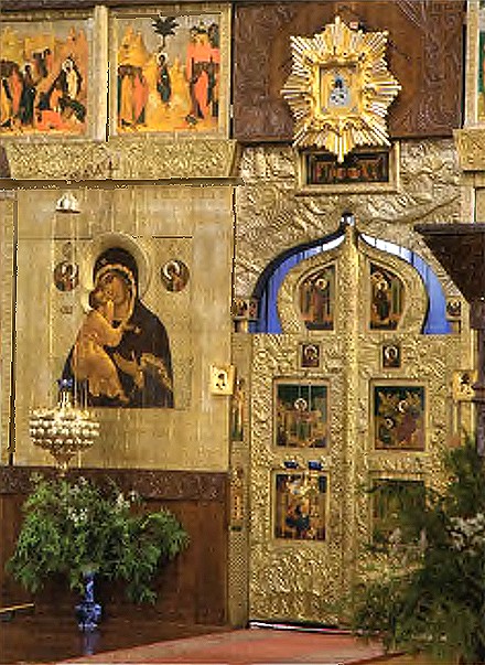 Свято-Успенская Почаевская Лавра. Царские врата Свято-Троицкого Собора