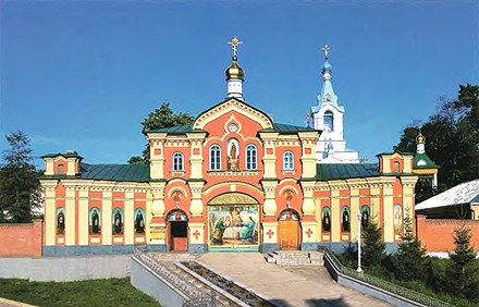 Почаевский Свято-Духовский монастырь. Вратарная церковь преподобного Онуфрия Великого