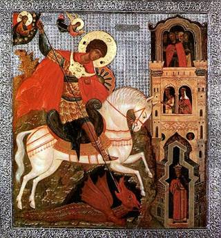 Икона Георгия Победоносца