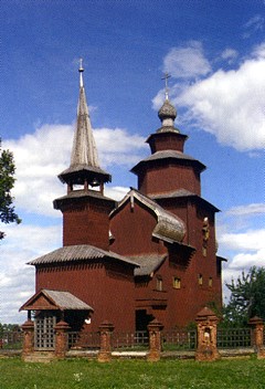 Церковь Иоанна Богослова на реке Ишне.